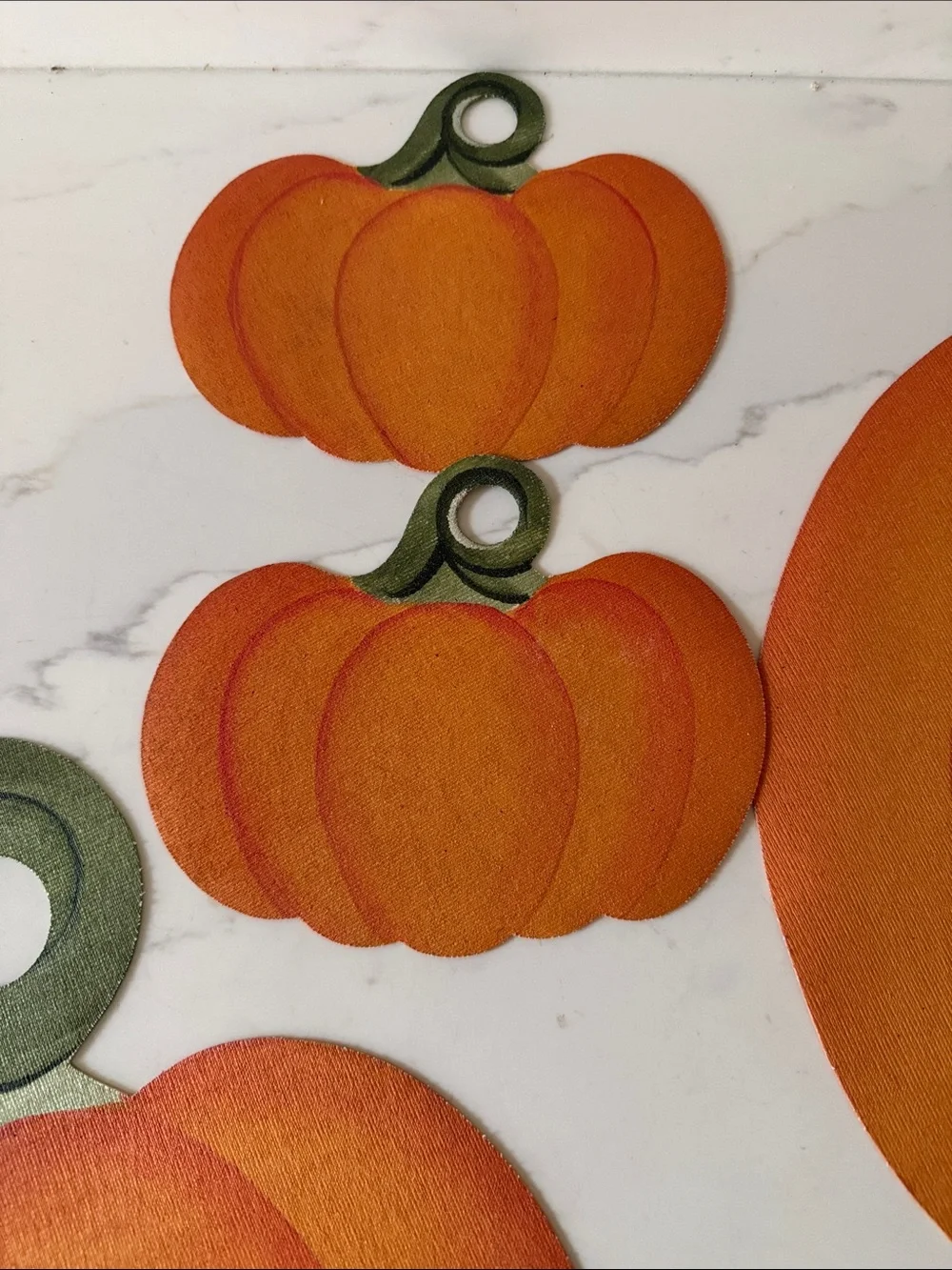 Pumpkin Placemats with Coasters Set of 2